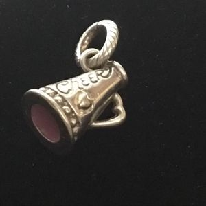 BRIGHTON ABC “Cheer” Megaphone Charm necklace
